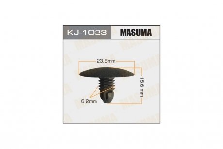 Кліпса кріплення панелі капота Suzuki Grand Vitara (кратно 10) (KJ-1023) MASUMA KJ1023pcs10