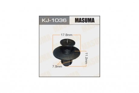 Кліпса (кратно 10) (KJ-1036) MASUMA KJ1036pcs10