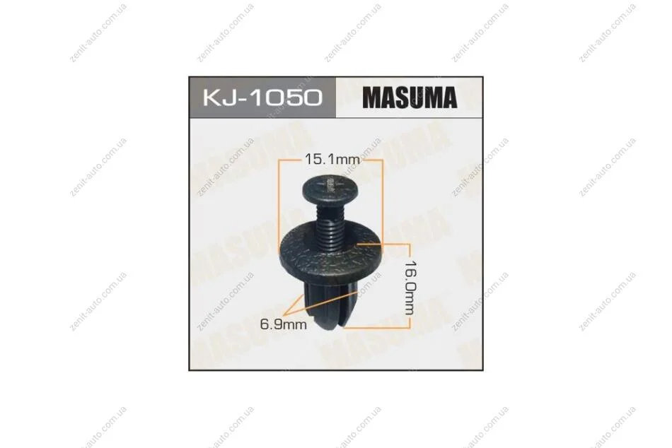 Кліпса (KJ-1050) MASUMA KJ1050pcs10 (фото 1)