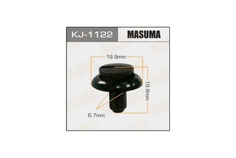 Клипса (кратно 10) (KJ-1122) MASUMA KJ1122pcs10