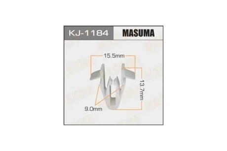 Клипса (кратно 10) (KJ-1184) MASUMA KJ1184pcs10