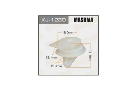 Клипса (кратно 10) (KJ-1230) MASUMA KJ1230pcs10