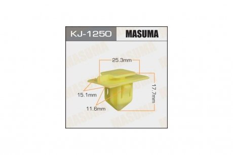 Кліпса (кратно 10) (KJ-1250) MASUMA KJ1250pcs10
