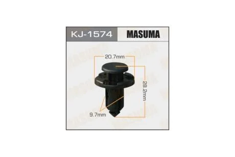Клипса (кратно 50) (KJ-1574) MASUMA KJ1574pcs50