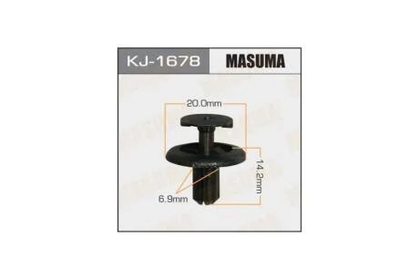 Клипса (кратно 10) (KJ-1678) MASUMA KJ1678pcs10