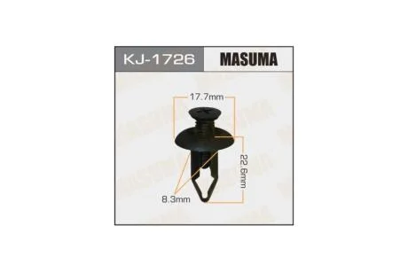 Клипса (кратно 10) (KJ-1726) MASUMA KJ1726pcs10