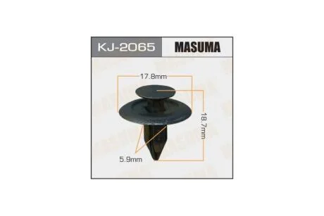 Клипса (кратно 10) (KJ-2065) MASUMA KJ2065pcs10