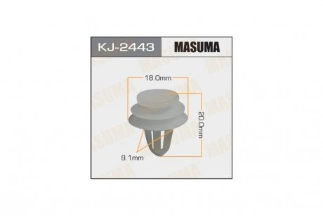 Кліпса (KJ-2443) MASUMA KJ2443pcs10