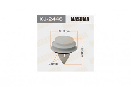 Клипса (кратно 10) MASUMA KJ2446pcs10