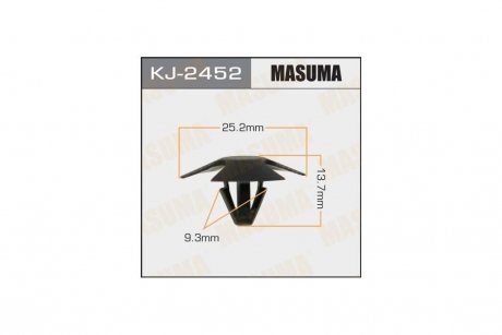 Клипса (кратно 10) MASUMA KJ2452pcs10