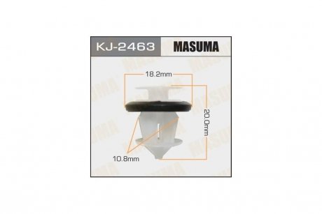 Клипса (кратно 10) MASUMA KJ2463pcs10