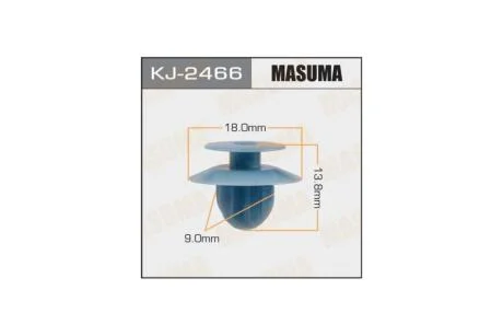 Клипса (кратно 10) (KJ-2466) MASUMA KJ2466pcs10