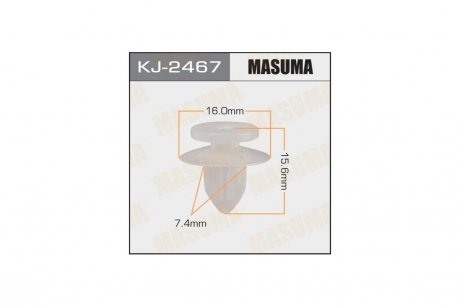 Клипса (кратно 10) MASUMA KJ2467pcs10