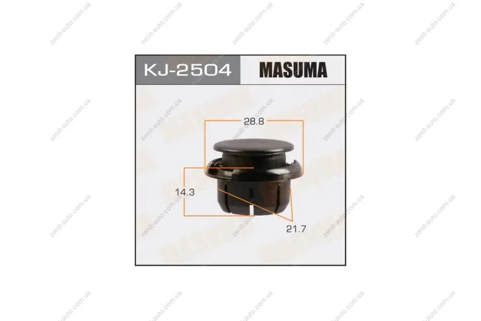 Клипса (кратно 10) (KJ-2504) MASUMA KJ2504pcs10 (фото 1)