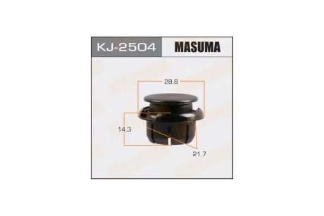 Клипса (кратно 10) MASUMA KJ2504pcs10