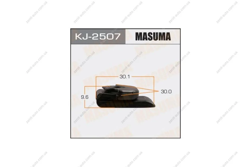 Кліпса (кратно 10) (KJ-2507) MASUMA KJ2507pcs10 (фото 1)