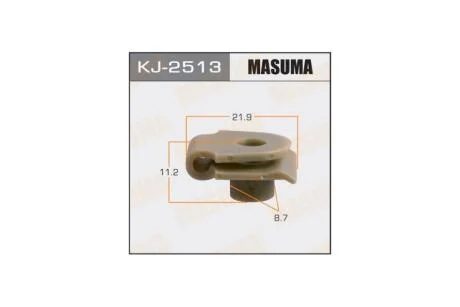 Клипса (кратно 10) (KJ-2513) MASUMA KJ2513pcs10