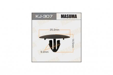 Кліпса (KJ-307) MASUMA KJ307pcs10