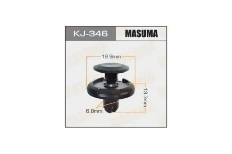 Клипса (кратно 50) (KJ-346) MASUMA KJ346pcs50