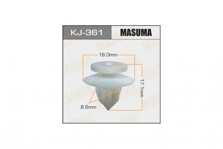 Кліпса (KJ-361) MASUMA KJ361pcs10