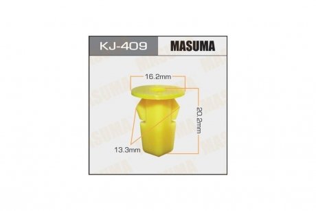 Клипса (кратно 10) MASUMA KJ409pcs10
