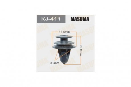 Клипса (кратно 10) MASUMA KJ411pcs10