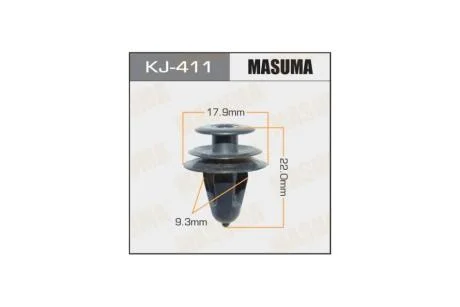 Клипса (кратно 10) (KJ-411) MASUMA KJ411pcs10