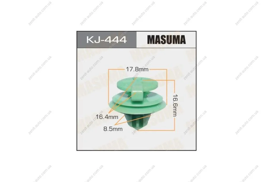 Клипса (кратно 10) (KJ-444) MASUMA KJ444pcs10 (фото 1)