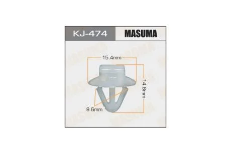 Клипса (кратно 10) (KJ-474) MASUMA KJ474pcs10