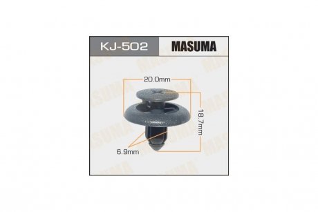 Клипса (кратно 50) (KJ-502) MASUMA KJ502 (фото 1)