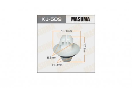 Кліпса (кратно 50) (KJ-509) MASUMA KJ509pcs50