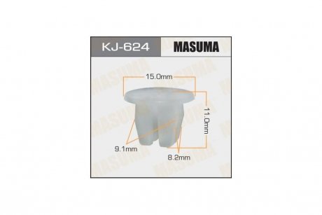 Кліпса (кратно 50) (KJ-624) MASUMA KJ624pcs50