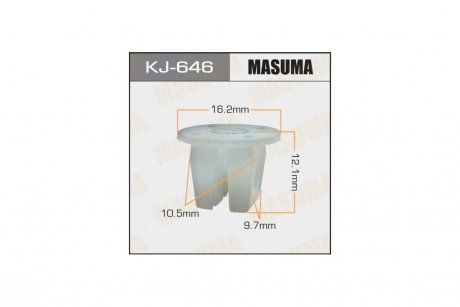 Клипса (кратно 10) MASUMA KJ646pcs10