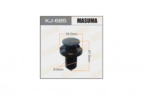 Кліпса (кратно 50) (KJ-685) MASUMA KJ685pcs50