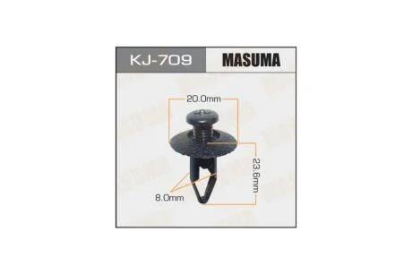 Клипса (кратно 10) (KJ-709) MASUMA KJ709pcs10