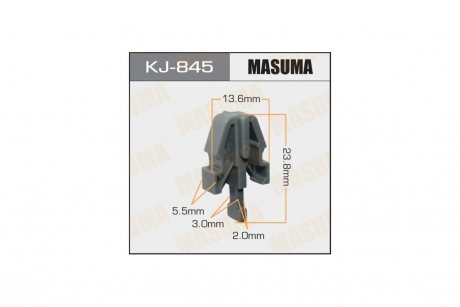 Клипса (кратно 10) MASUMA KJ845pcs10 (фото 1)