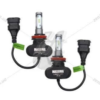 Лампа світлодіодна H11 6000K 4000Lm PGJ19-2, (к-т 2шт) (L620) MASUMA 'L620