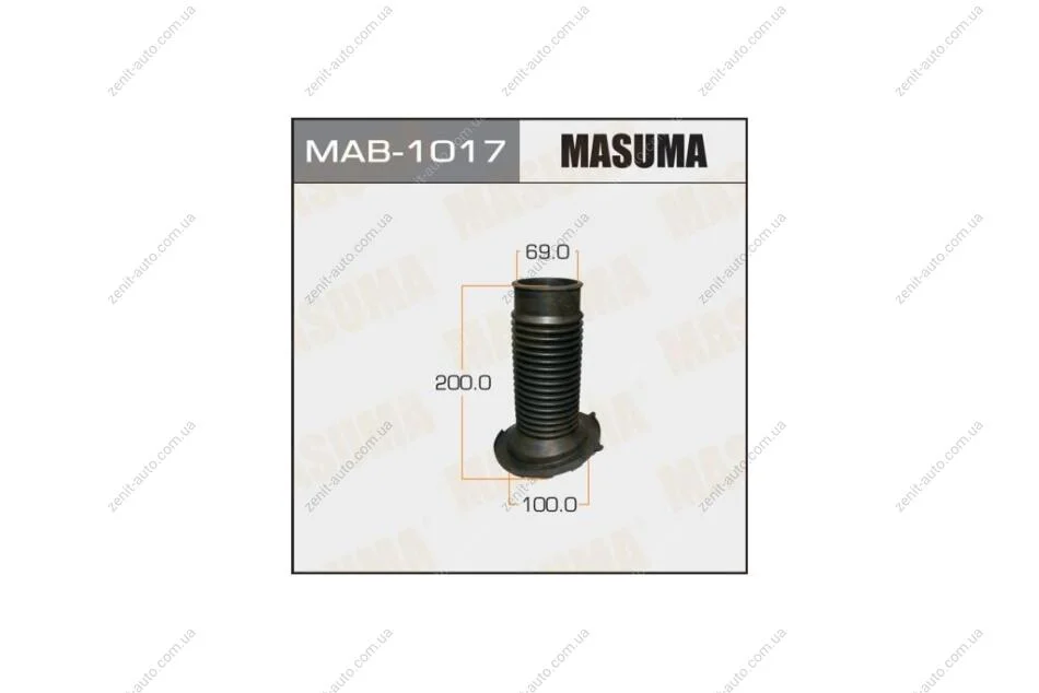 Пыльник амортизатора переднего Lexus RX 350 (08-13)/ Toyota Camry (00-06), Highlander (10-13), Venza (13-15) (MAB-1017) MASUMA MAB1017 (фото 1)