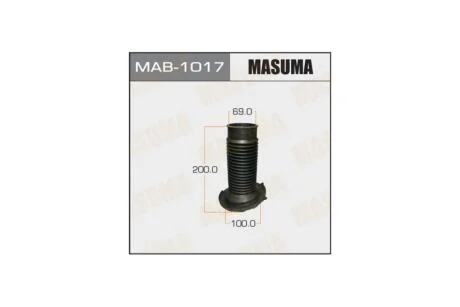 Пильовик амортизатора переднього Lexus RX 350 (08-13)/ Toyota Camry (00-06), Highlander (10-13), Venza (13-15) (MAB-1017) MASUMA MAB1017