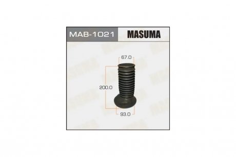 Пильовик амортизатора (MAB-1021) MASUMA MAB1021 (фото 1)