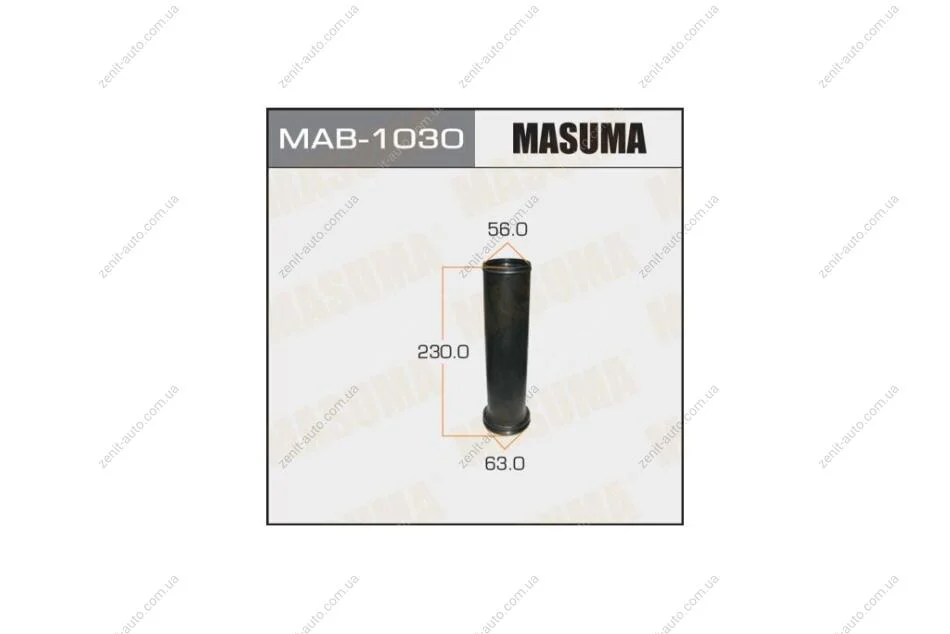 Пыльник амортизатора заднего Mitsubishi Colt (06-12), Grandis (04-10) (MAB-1030) MASUMA MAB1030 (фото 1)