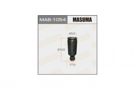 Пильовик амортизатора переднього Nissan Almera (12-), Micra (14-), Note (12-) (MAB-1054) MASUMA MAB1054
