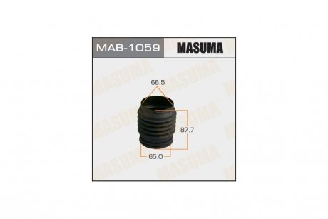 Пильовик амортизатора переднього (пластик) Mitsubishi L200(07-), Pajero (09-) (MAB-1059) MASUMA MAB1059