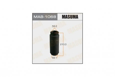 Пильовик амортизатора переднього (пластик) Honda Civic (06-10) (MAB-1068) MASUMA MAB1068 (фото 1)