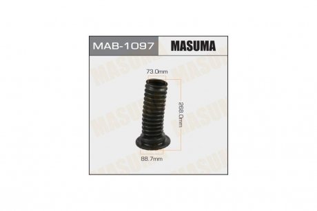 Пильовик амортизатора переднього Toyota RAV4 (12-) (MAB-1097) MASUMA MAB1097 (фото 1)