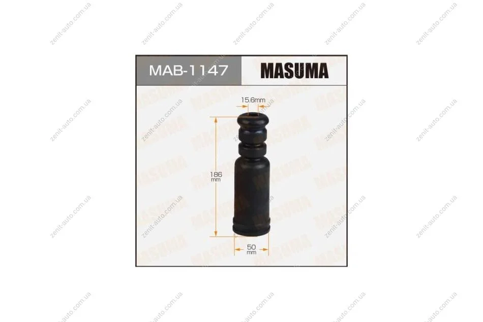Пыльник амортизатора заднего Mitsubishi ASX (10-), Lancer (03-), Outlander (06-) (MAB-1147) MASUMA MAB1147 (фото 1)