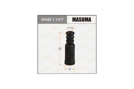 Пильовик амортизатора заднього Mitsubishi ASX (10-), Lancer (03-), Outlander (06-) (MAB-1147) MASUMA MAB1147