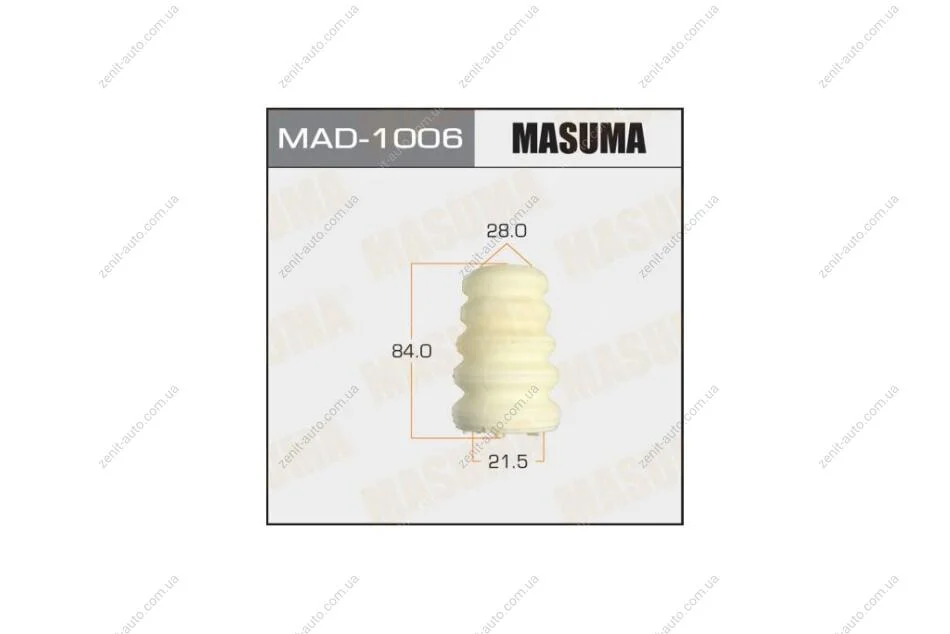 Відбійник амортизатора (MAD-1006) MASUMA MAD1006 (фото 1)