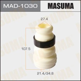 Отбойник амортизатора 21.4/24.8x27.4x107.5, Toyota HIGHLANDER, RX400H / MHU28L, MHU38L MASUMA 'MAD1030