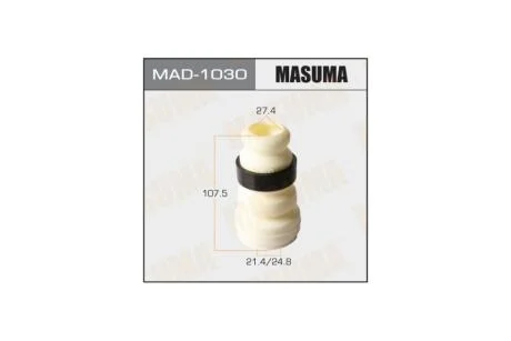 Відбійник амортизатора 21.4/24.8x27.4x107.5, Toyota HIGHLANDER, RX400H/MHU28L, MHU38L (MAD1030) MASUMA 'MAD1030